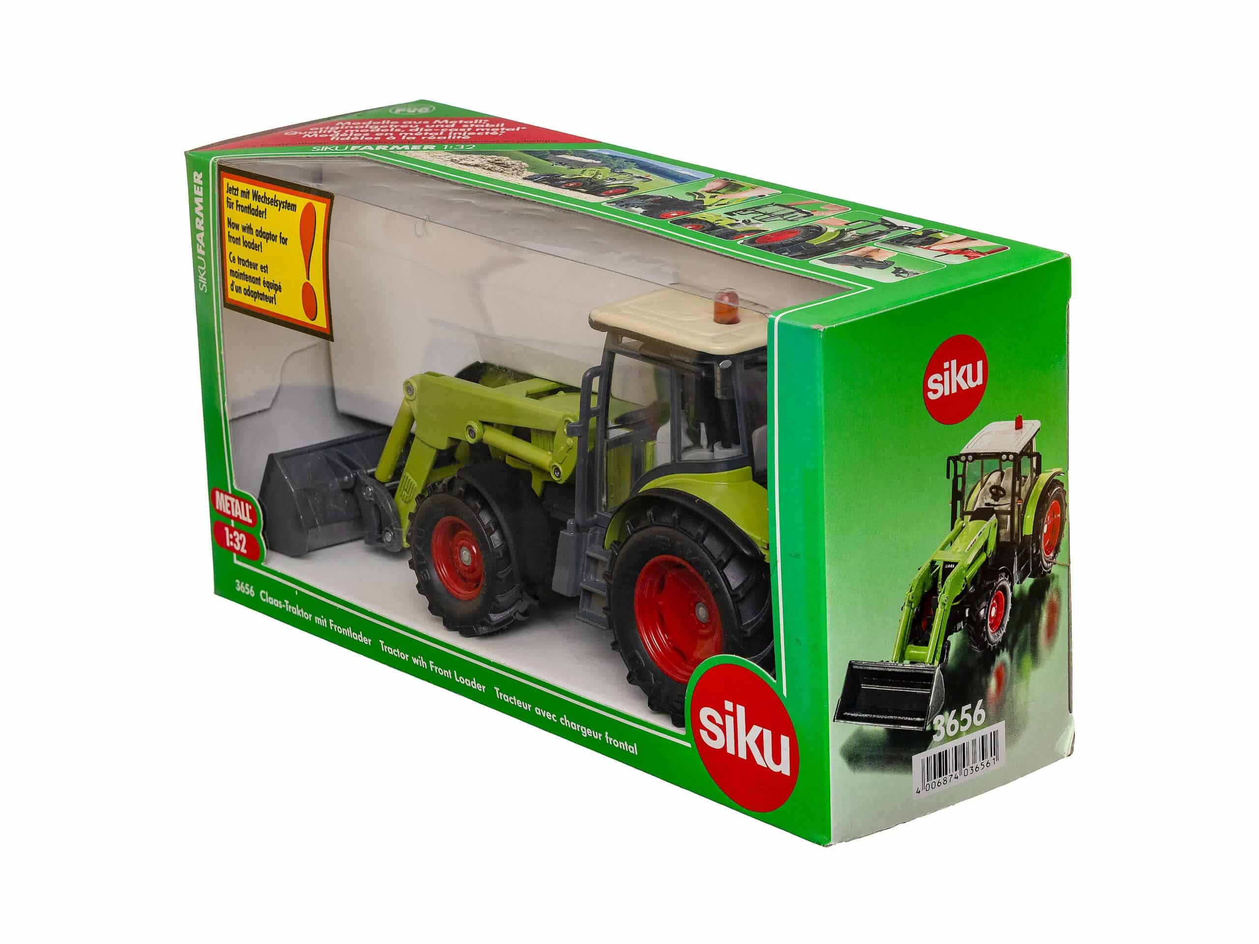 Siku Farmer 3656 Claas Traktor mit Frontlader 1:32 OVP
