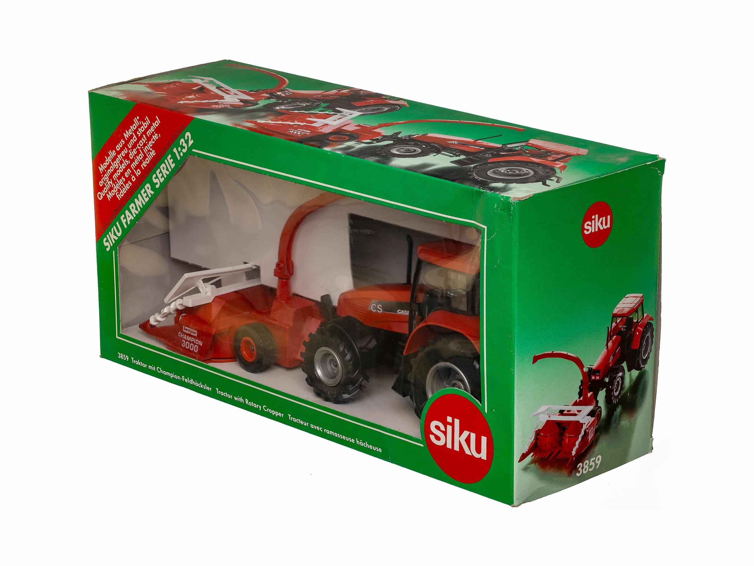 Siku Farmer 3859 Case CS 150 mit Champion Feldhäcksler OVP