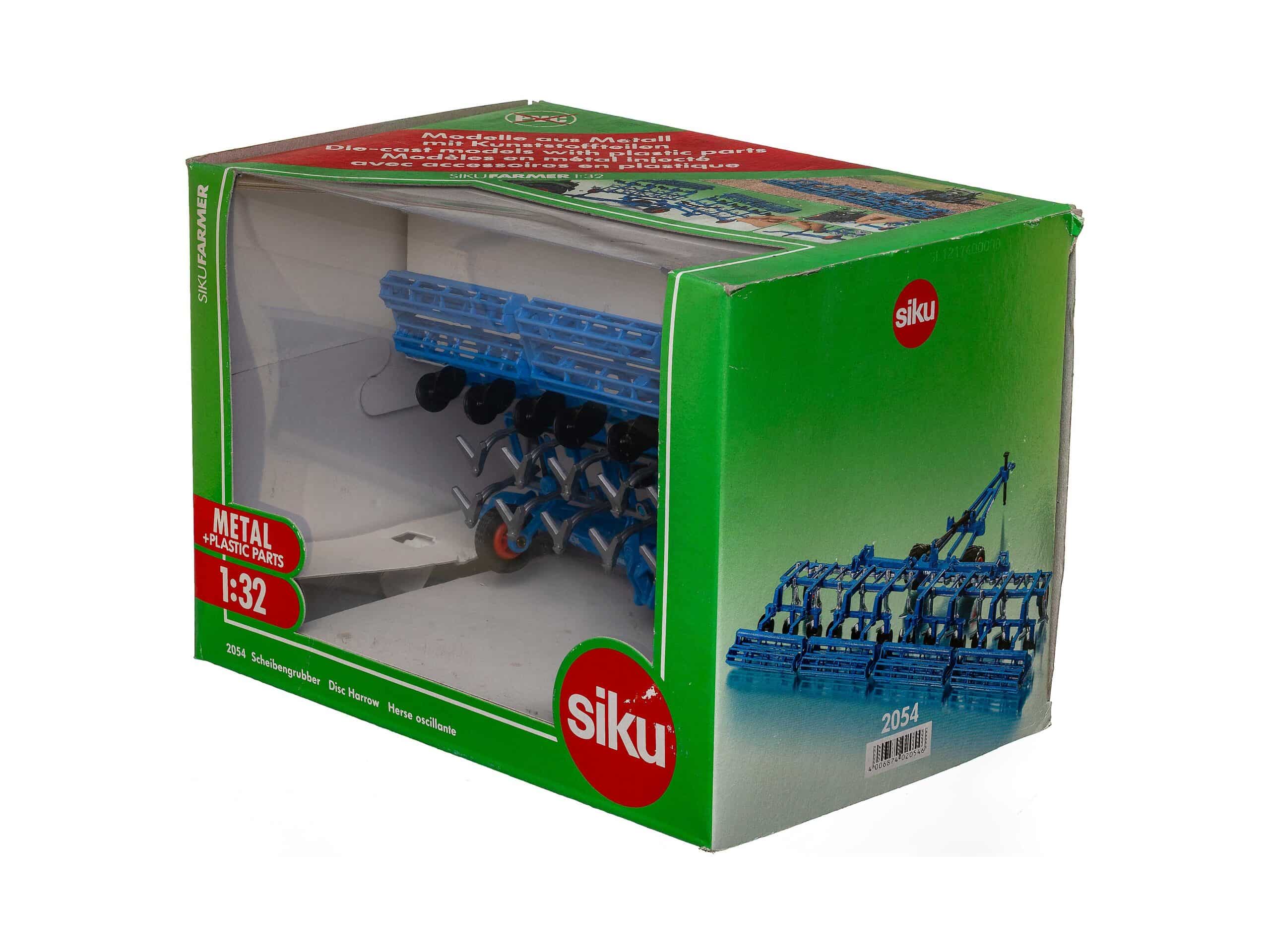 Siku Farmer 2054 Lemken Scheibengrubber 1:32 OVP