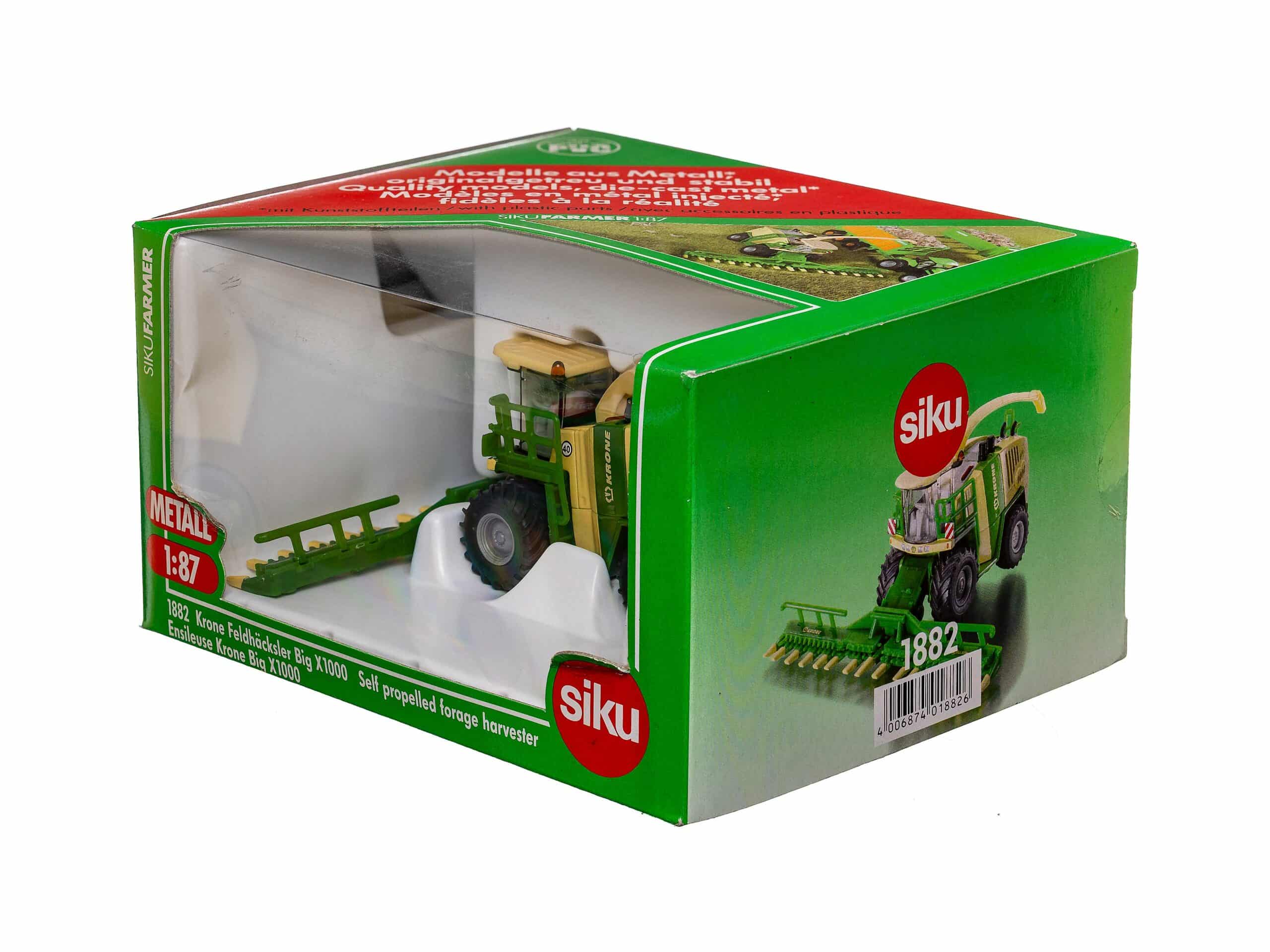 Siku Farmer 1882 Krone Feldhäcksler Big X1000 1:87 OVP
