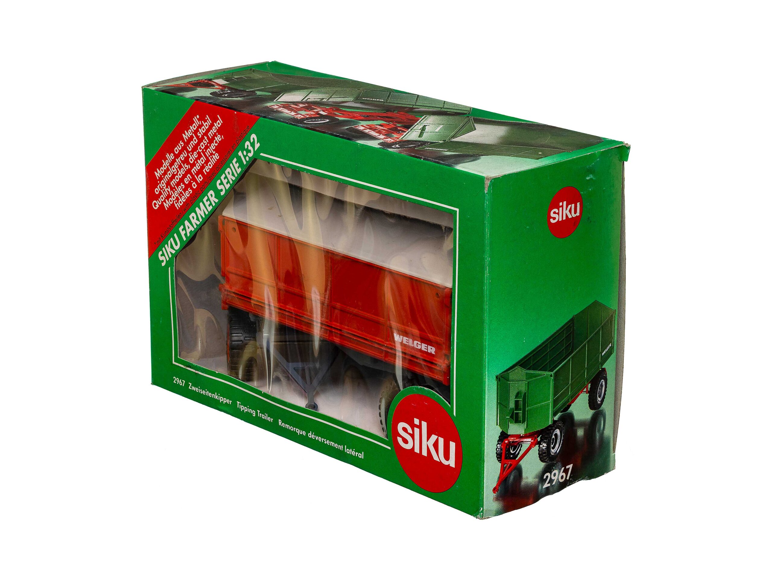 Siku Farmer 2967 Zweiseitenkipper Welger 1:32 OVP