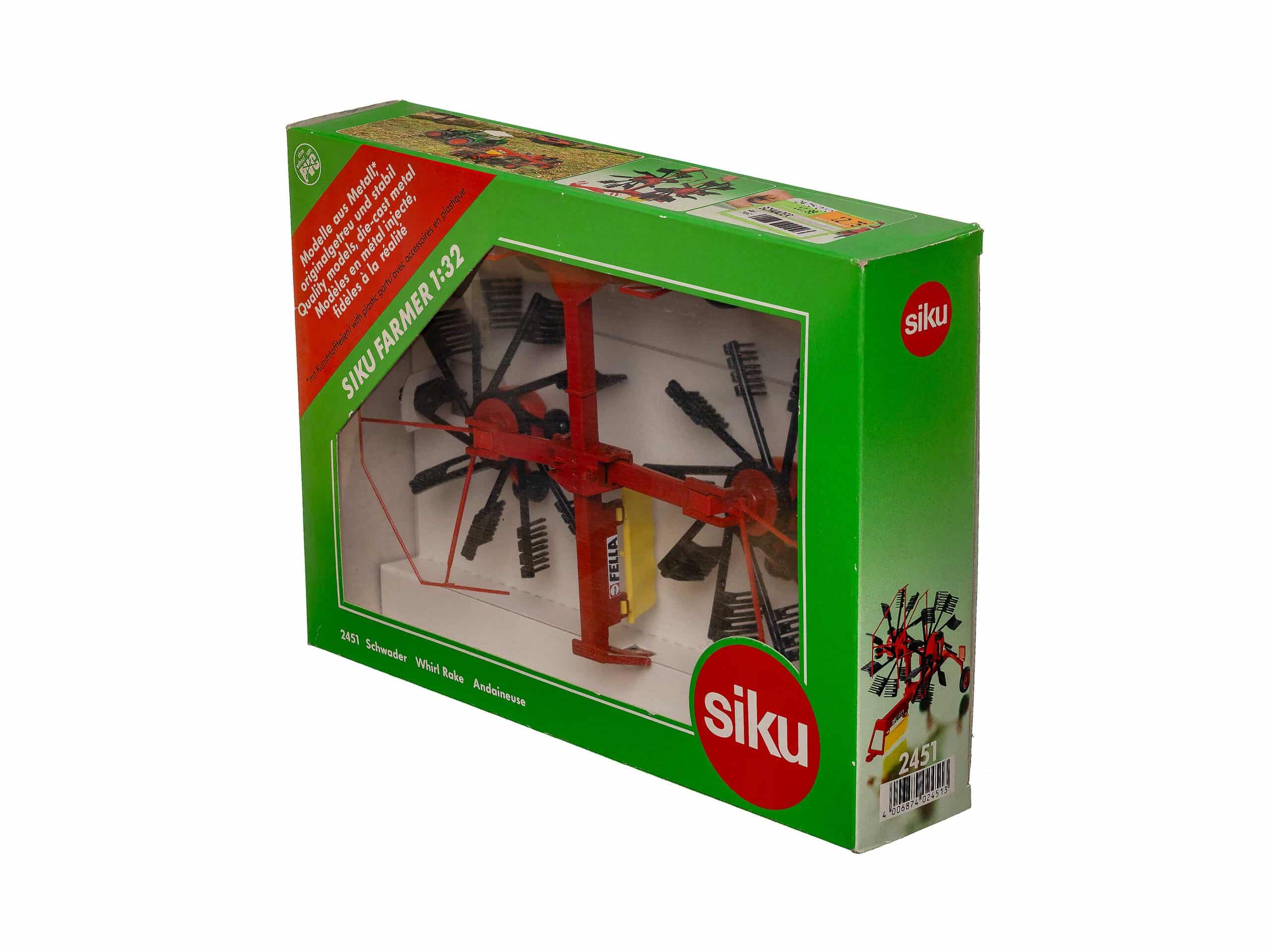 Siku Farmer 2451 Schwader für Traktor 1:32 OVP